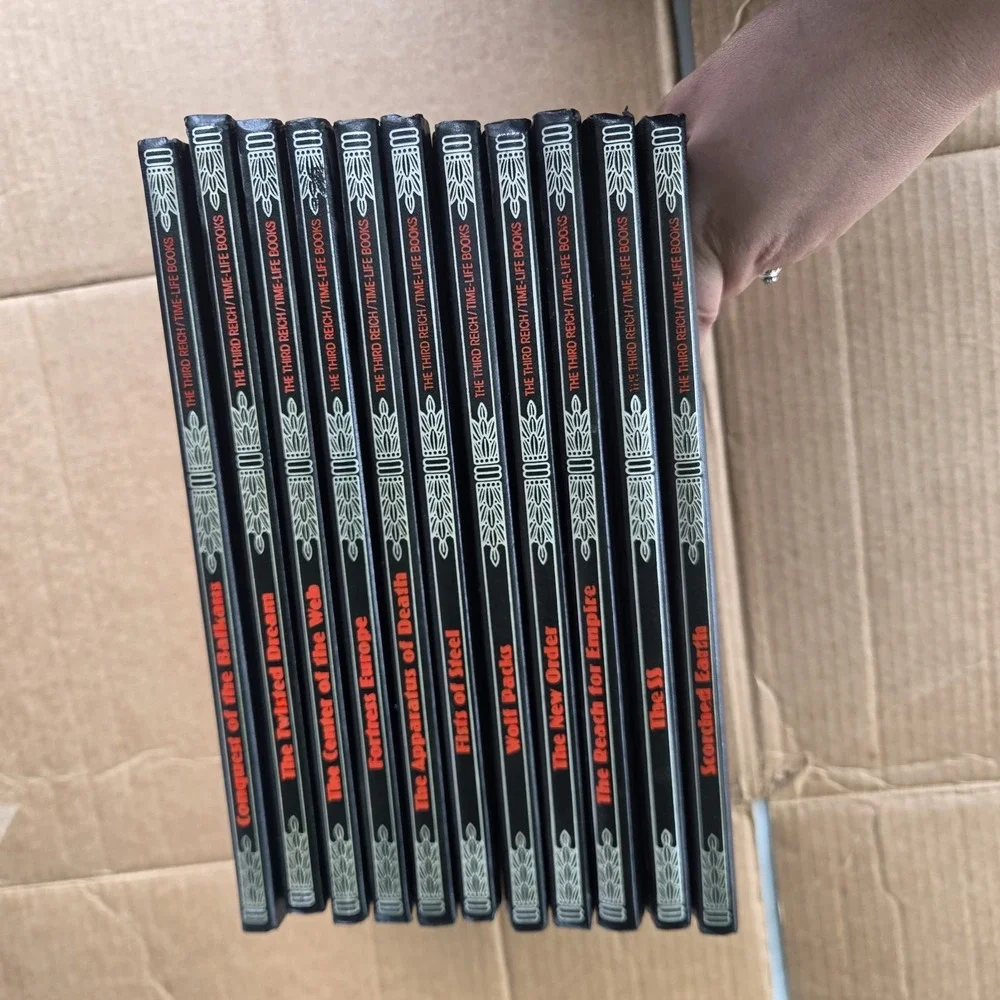 The Third Reich Time-Life Books Lot of 11 WWII History Hardcover Books Vintage